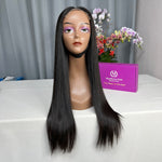 Raw Vietnamese Hair 5X5"HD Closure Wig 280% Density