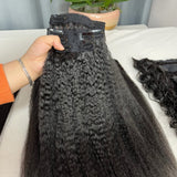Cambodian Hair Weft Clip In Extensions