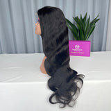 Custom Closure Wig Brazilian Hair 250% Density