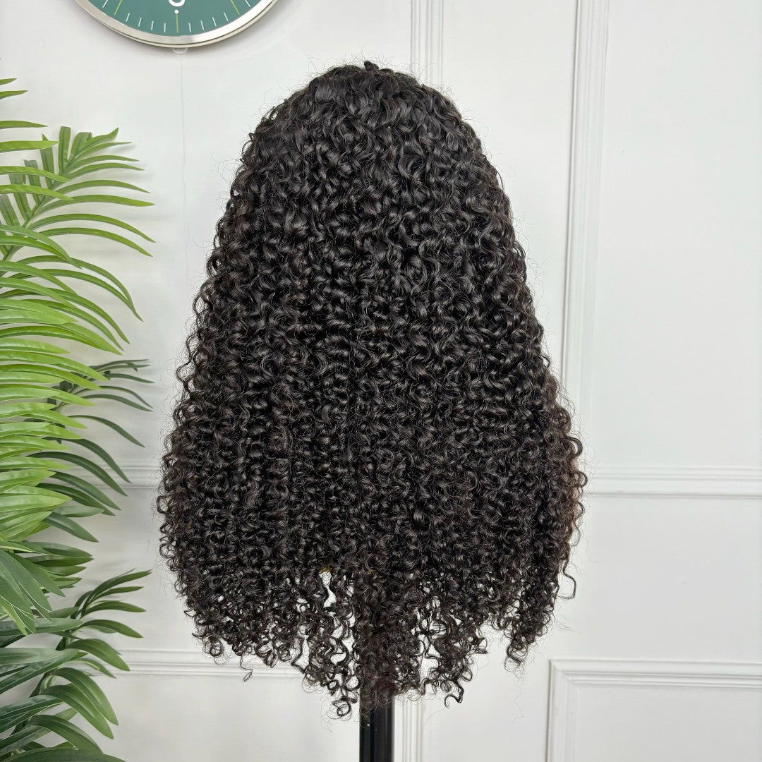 CARHOMERS Loose Curl 100% High Density Cambodian Human Hair HD lace Wigs
