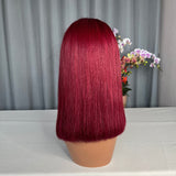 Colored Bob Frontal Wig 250% Density