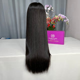 Customized High Volume Cambodian Hair Closure Wig 300% Density