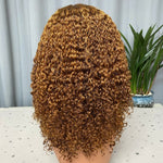 Customized Golden Color Funmi Hair Pixies Curl Wig