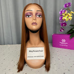 Customized Rose Golden Color Wig