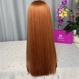 Customized Rose Golden Color Wig