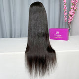 HD 5x5" Closure Wigs Burmese Straight Wavy Curly Hair 180% Density