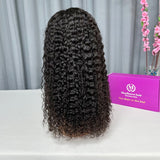 HD 13x4" Frontal Wigs Cambodian Straight Wavy Curly Hair 180% Density