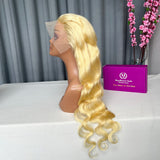 Pure Blonde 13X4" Lace Frontal Wig 180% Density